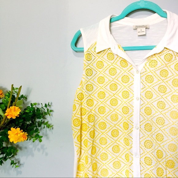 Lucky | Yellow Tunic XL GUC Minor Flaw - Picture 2 of 6